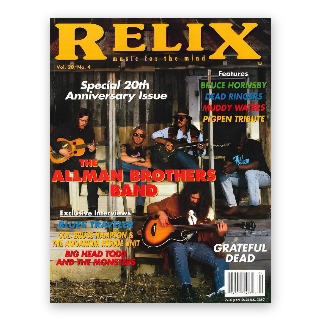 The Allman Brothers Band - August 1993 Relix Issue