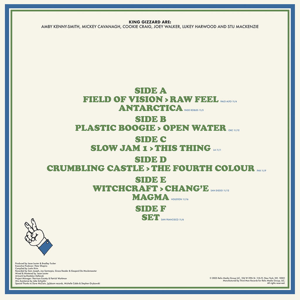 King Gizzard & The Lizard Wizard - Flame Throwers: Volume 2 (Limited Edition 3-LP Vinyl)