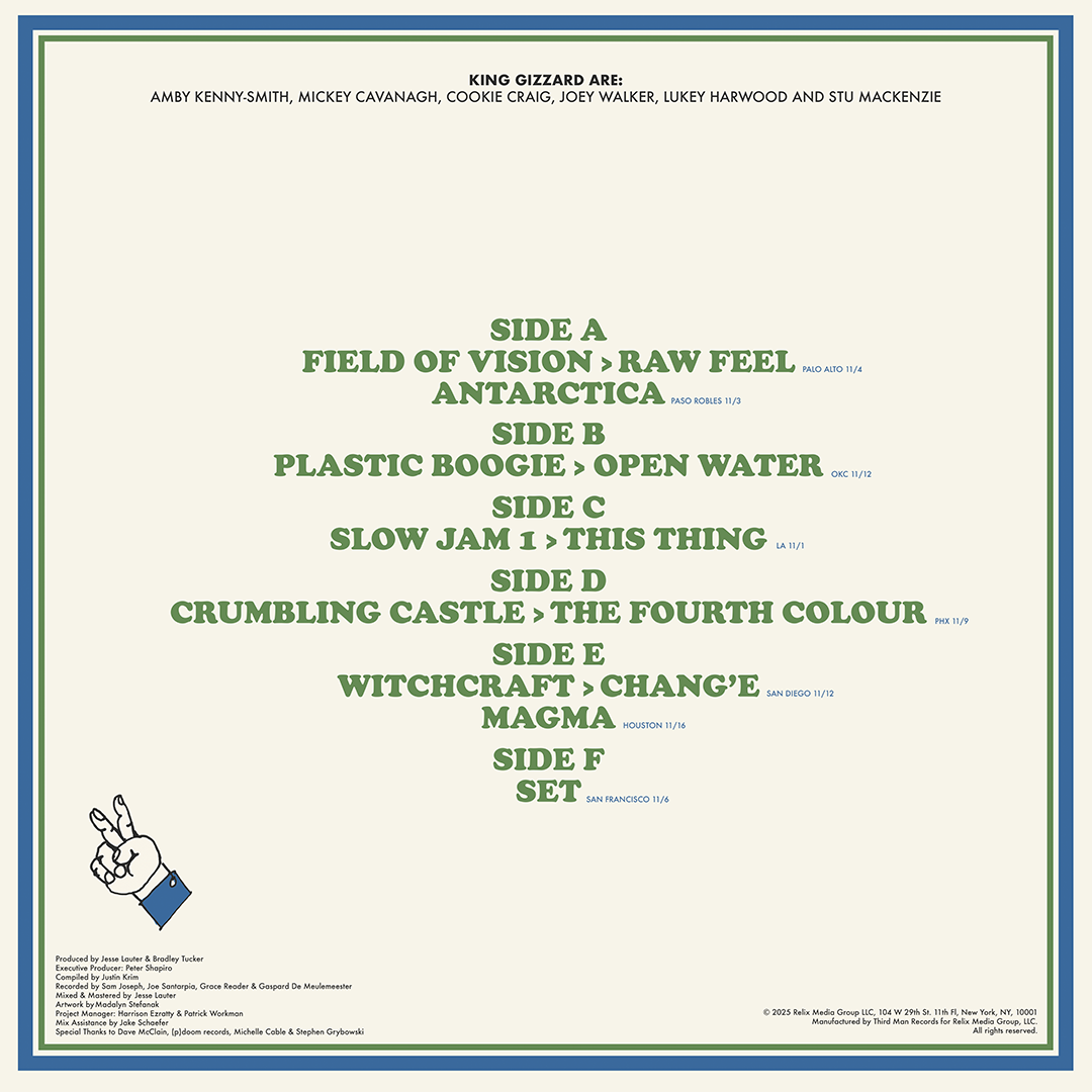 King Gizzard & The Lizard Wizard - Flame Throwers: Volume 2 (Limited Edition 3-LP Vinyl)