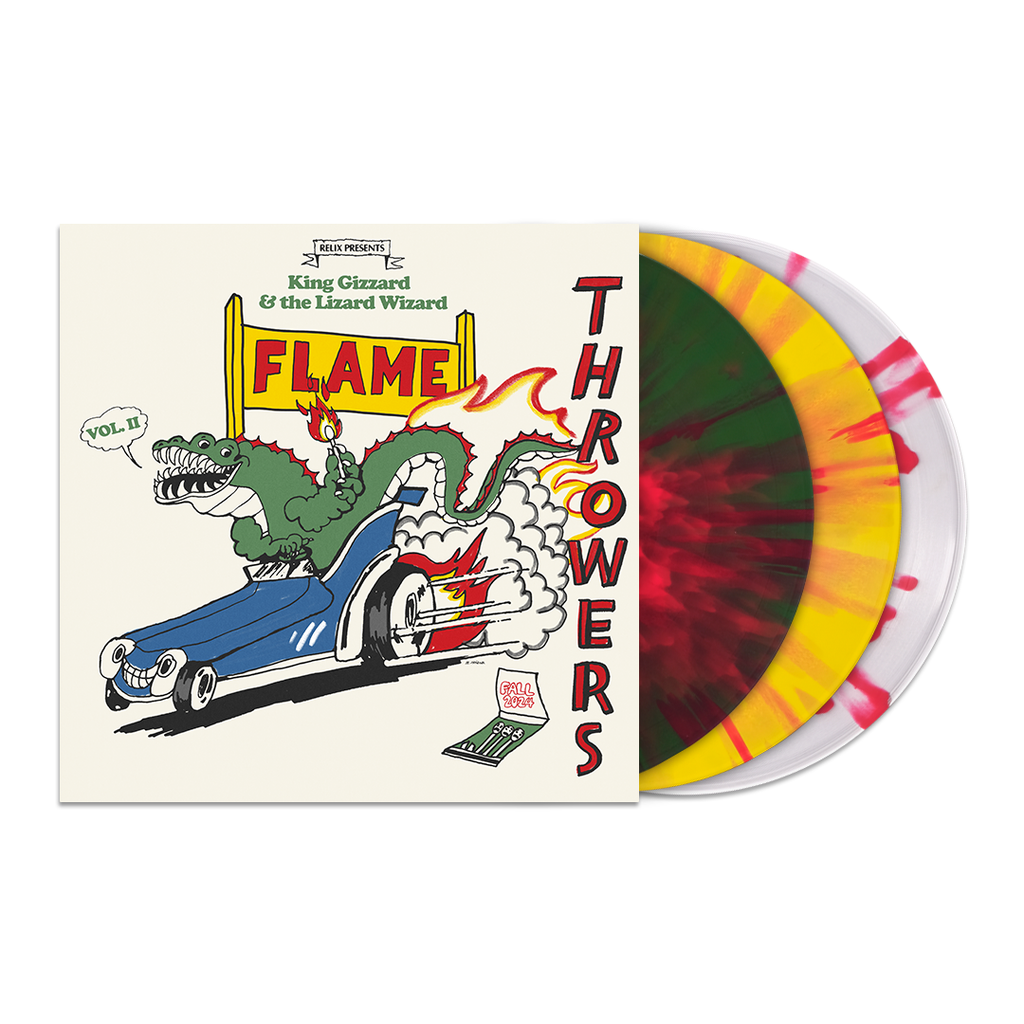 King Gizzard & The Lizard Wizard - Flame Throwers: Volume 2 (Limited Edition 3-LP Vinyl)