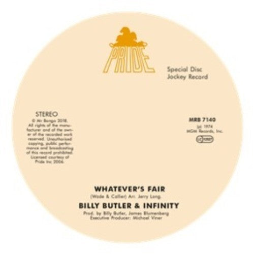 Billy Butler & Infinity & Lady Lee - Billy Butler & Infinity & Lady Lee - Whatever'S Fair / Simple Things