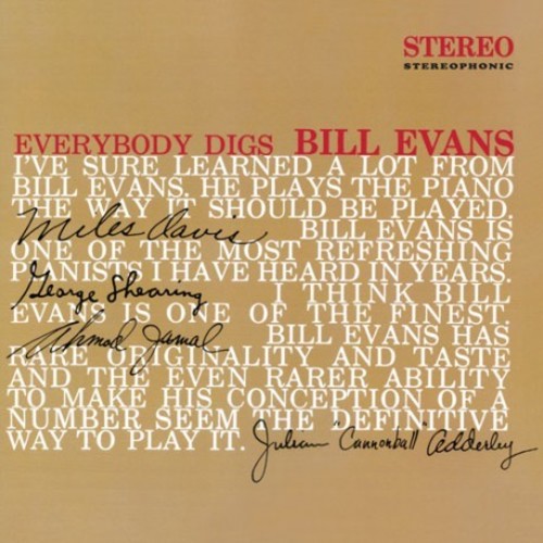 Bill Evans - Bill Evans - Everybody Digs Bill Evans [Red]
