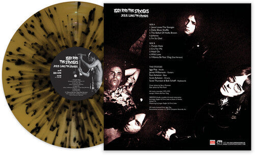 Iggy & Stooges - Iggy & Stooges - Jesus Loves The Stooges (Black & Gold Splatter)