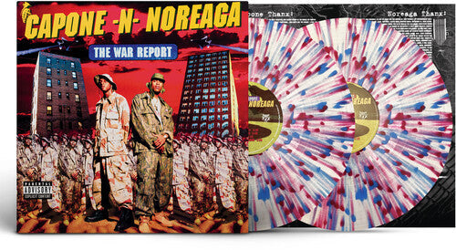 Capone-N-Noreaga - Capone-N-Noreaga - The War Report [2LP Clear/Red/Blue Splatter]