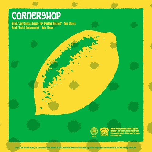 Cornershop - Cornershop - Judy Sucks A Lemon b/w Cork It