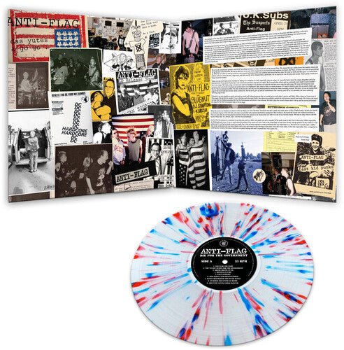 Anti-Flag - Anti-Flag - Die For The Government [Red/White/Blue Splatter]