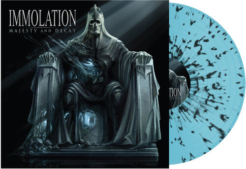 Immolation - Immolation - Majesty and Decay - Blue w/ Black Splatter Vinyl