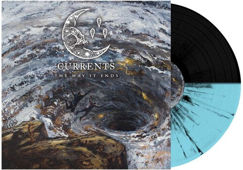Currents - Currents - The Way it Ends (Electric Blue & Black with Black Splatter)
