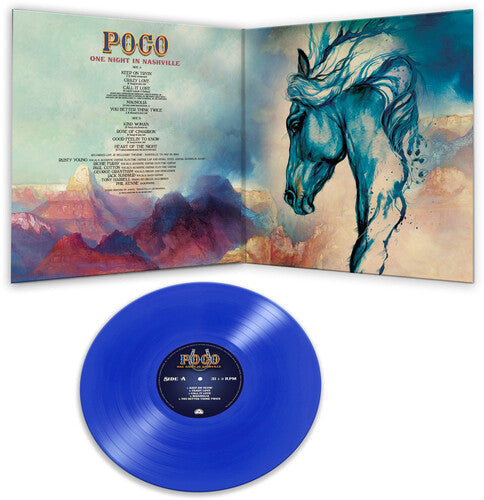 Poco - Poco - One Night In Nashville (Transparent Blue)