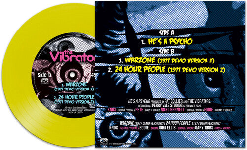 The Vibrators - The Vibrators - He's A Psycho (Yellow)