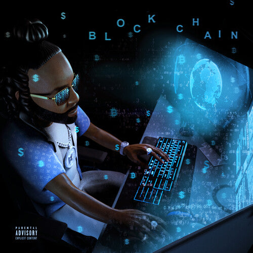 Money Man - Money Man - Blockchain (Blue Seaglass Wave)