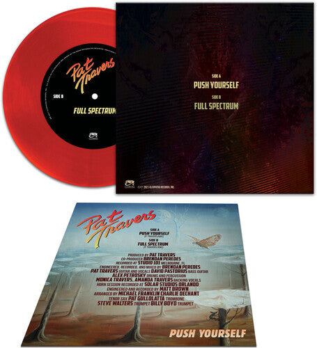 Pat Travers - Pat Travers - Push Yourself [Red 7-inch]