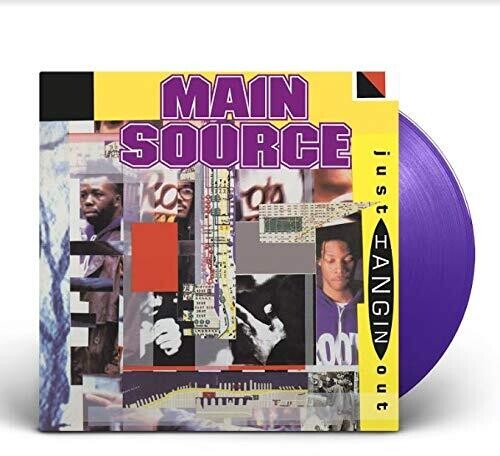 Main Source - Main Source - Just Hangin' Out / Live At The Barbecue [7-inch Purple]