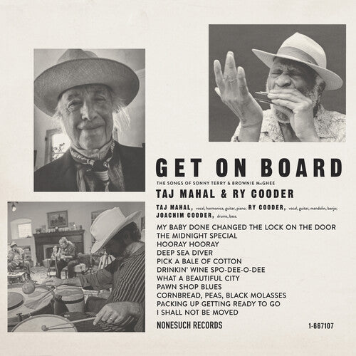 Taj Mahal & Ry Cooder - Taj Mahal & Ry Cooder - Get On Board