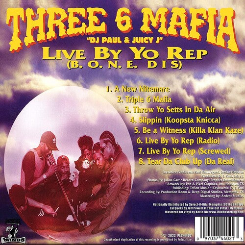 Three 6 Mafia - Three 6 Mafia - Live By Yo Rep