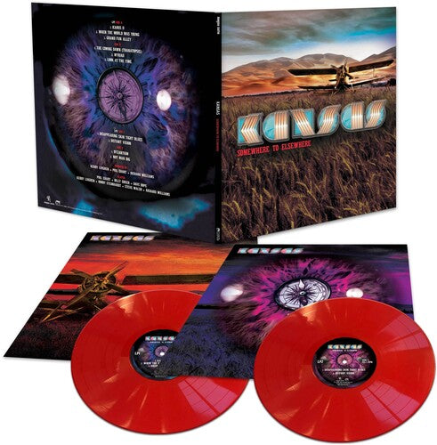 Kansas - Kansas - Somewhere To Elsewhere (red)