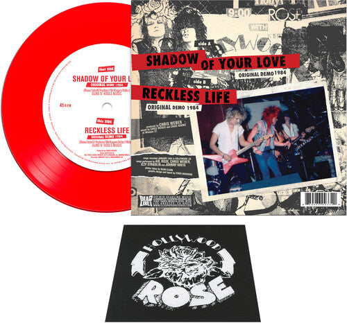 Hollywood Rose - Hollywood Rose - Shadow Of Your Love / Reckless Life (red)