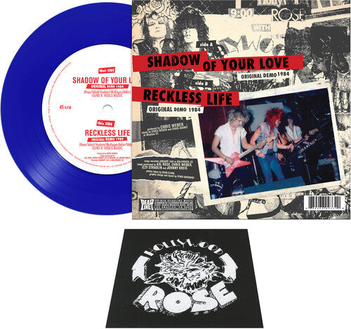 Hollywood Rose - Hollywood Rose - Shadow Of Your Love / Reckless Life (blue)