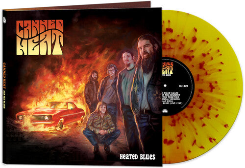 Canned Heat - Canned Heat - Heated Blues [Yellow & Red Splatter]