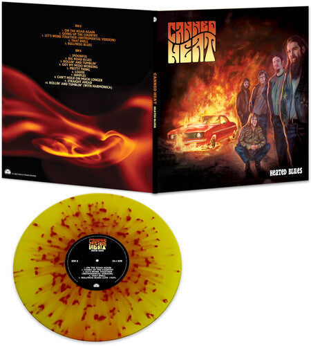 Canned Heat - Canned Heat - Heated Blues [Yellow & Red Splatter]