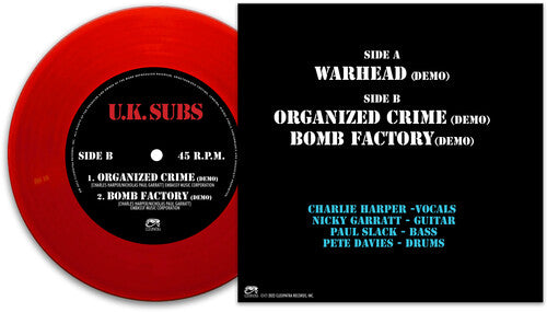 UK Subs - UK Subs - Warhead (red)