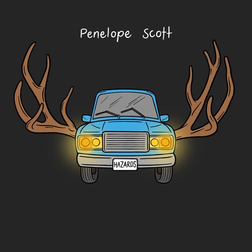 Penelope Scott - Penelope Scott - Hazards - White & Black A-Side/B-Side