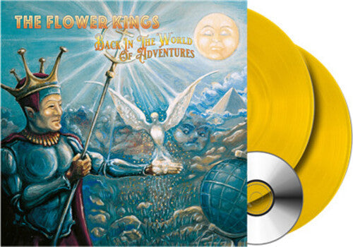 The Flower Kings - The Flower Kings - Back In The World Of Adventures - Transparent Sun Yellow Vinyl + CD & LP Booklet