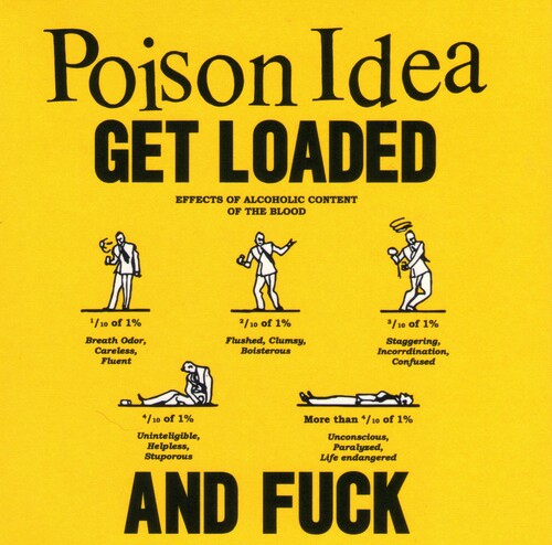 Poison Idea - Poison Idea - Get Loaded & Fuck