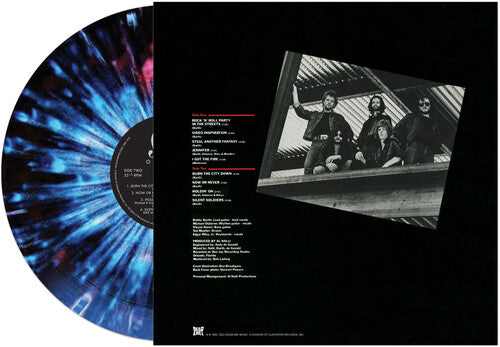 Axe - Axe - Offering - Red & Blue Splatter