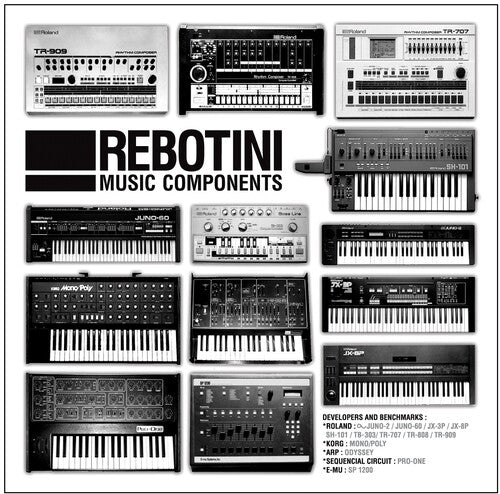 Arnaud Rebotini - Arnaud Rebotini - Music Components - White/Black
