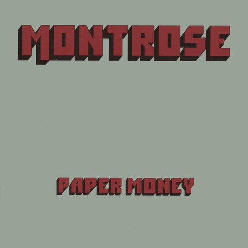 Montrose - Montrose - Paper Money [Clear Red]