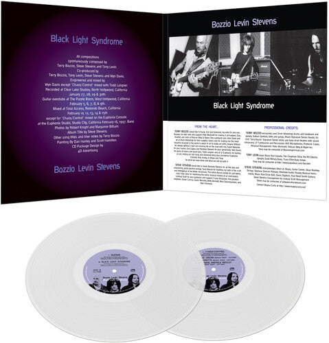 Bozzio Levin Stevens - Bozzio Levin Stevens - Black Light Syndrome - Clear