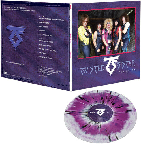 Twisted Sister - Twisted Sister - Donington [Purple/Black/White Splatter]