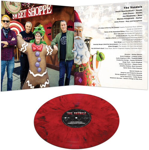 The Vandals - The Vandals - 25TH ANNUAL CHRISTMAS FORMAL [Red & Black Marble]