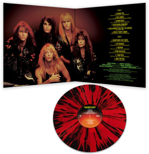 Warrant - Warrant - Greatest & Latest [Red & Black Splatter]