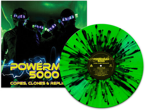 Powerman 5000 - Powerman 5000 - Copies, Clones & Replicants [Green/black Splatter]