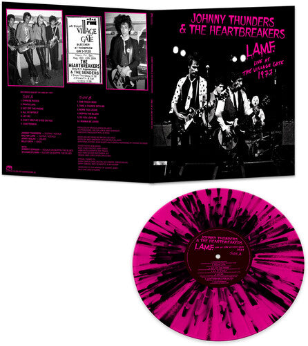 Johnny Thunders & Heartbreakers - Johnny Thunders & Heartbreakers - L.A.M.F.  Live At The Village Gate 1977 [Pink/Black Splatter]