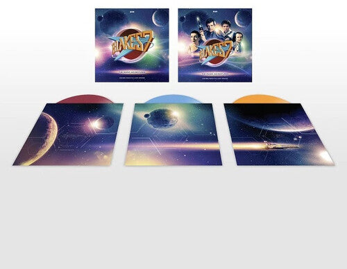 Blakes 7 - Blakes 7 - Radio Adventures - 3LP's Pressed on 140-Gram Red, Blue & Orange Colored Vinyl
