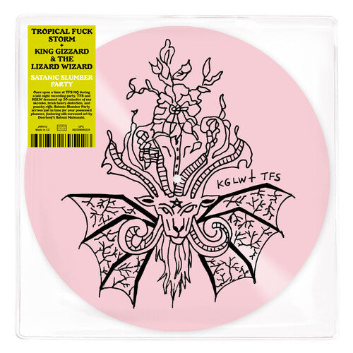 Tropical Fuck Storm & King Gizzard - Tropical Fuck Storm & King Gizzard - Satanic Slumber Party [Pink Silkscreened]