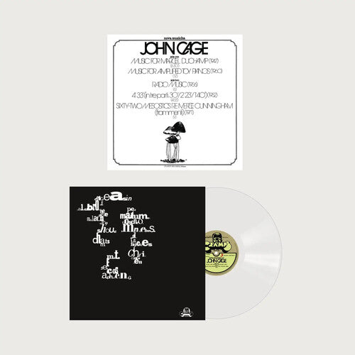 John Cage - John Cage - John Cage - 180-Gram White Colored Vinyl