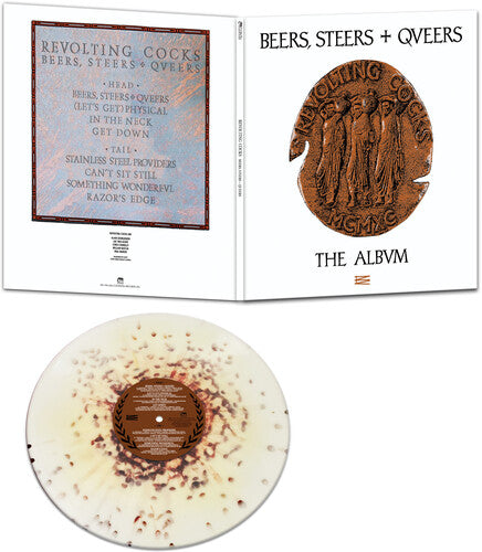 Revolting Cocks - Revolting Cocks - Beers, Steers & Queers - Bronze/white Splatter
