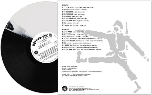 Reagan Youth - Reagan Youth - IT'S A BEAUTIFUL DAY...FOR A MATINEE! - BLACK AND WHITE SPLIT COLOR