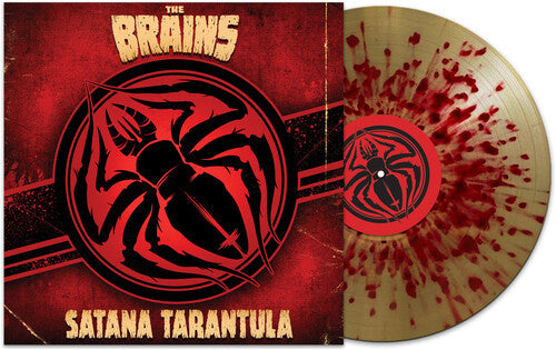 The Brains - The Brains - Satana Tarantula - Gold/red Splatter