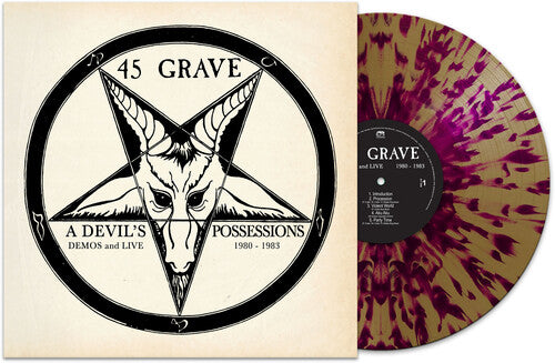 45 Grave - 45 Grave - A Devil's Possessions - Demos & Live 1980-1983 [Gold/Purple Splatter]
