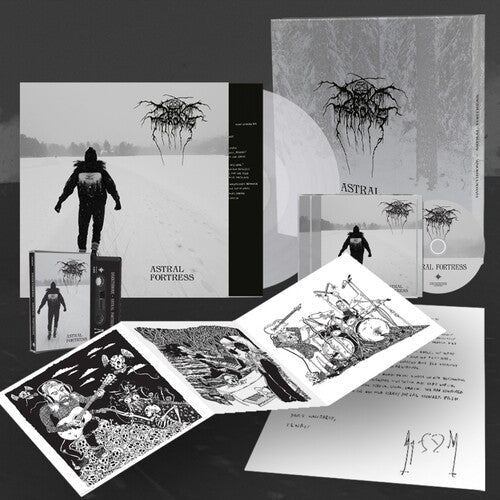 Darkthrone - Darkthrone - Astral Fortress - Peaceville Store Exclusive Deluxe Edition, 140gm Clear Vinyl/CD/Cassette/A4 Letter/Art Prints