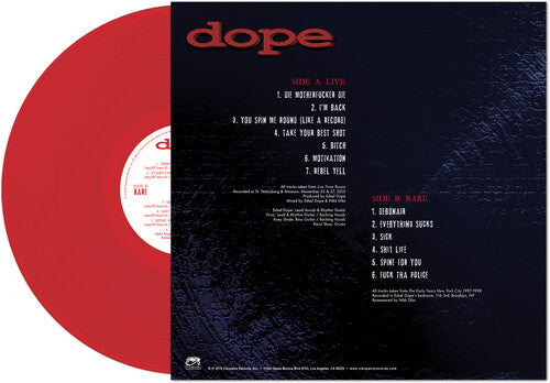 The Dope - The Dope - Live & Rare - Red