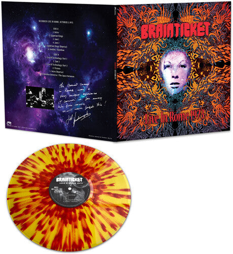 Brainticket - Brainticket - Live In Rome 1973 - Red/yellow Splatter