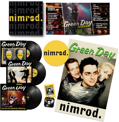 ❣️雨天限定セール❣️ グリーン・デイ5thアルバム『Nimrod』5枚組BOX) Green Day - Nimrod (25th Anniversary Edition) [5LP] – Consequence
