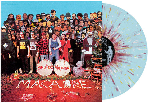 Macabre - Macabre - Sinister Slaughter [Baby Blue with Multi color Splatter]