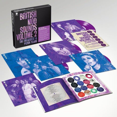 Various Artists - Various Artists - Eddie Piller Presents British Mod Sounds Of The 1960s Volume 2: The Freakbeat & Psych Years [Purple 6LP]